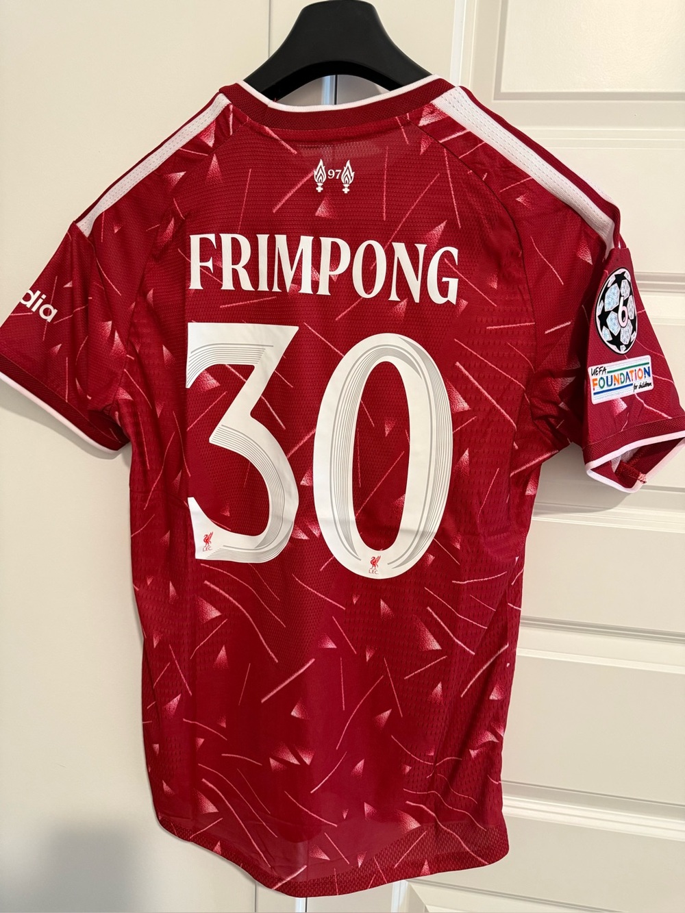 NWT 2026 Liverpool Home Frimpong Player Version Size XXL
